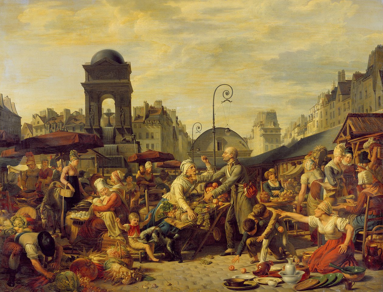 De uskyldiges march, ca. 1814 af Jean Charles Tardieu