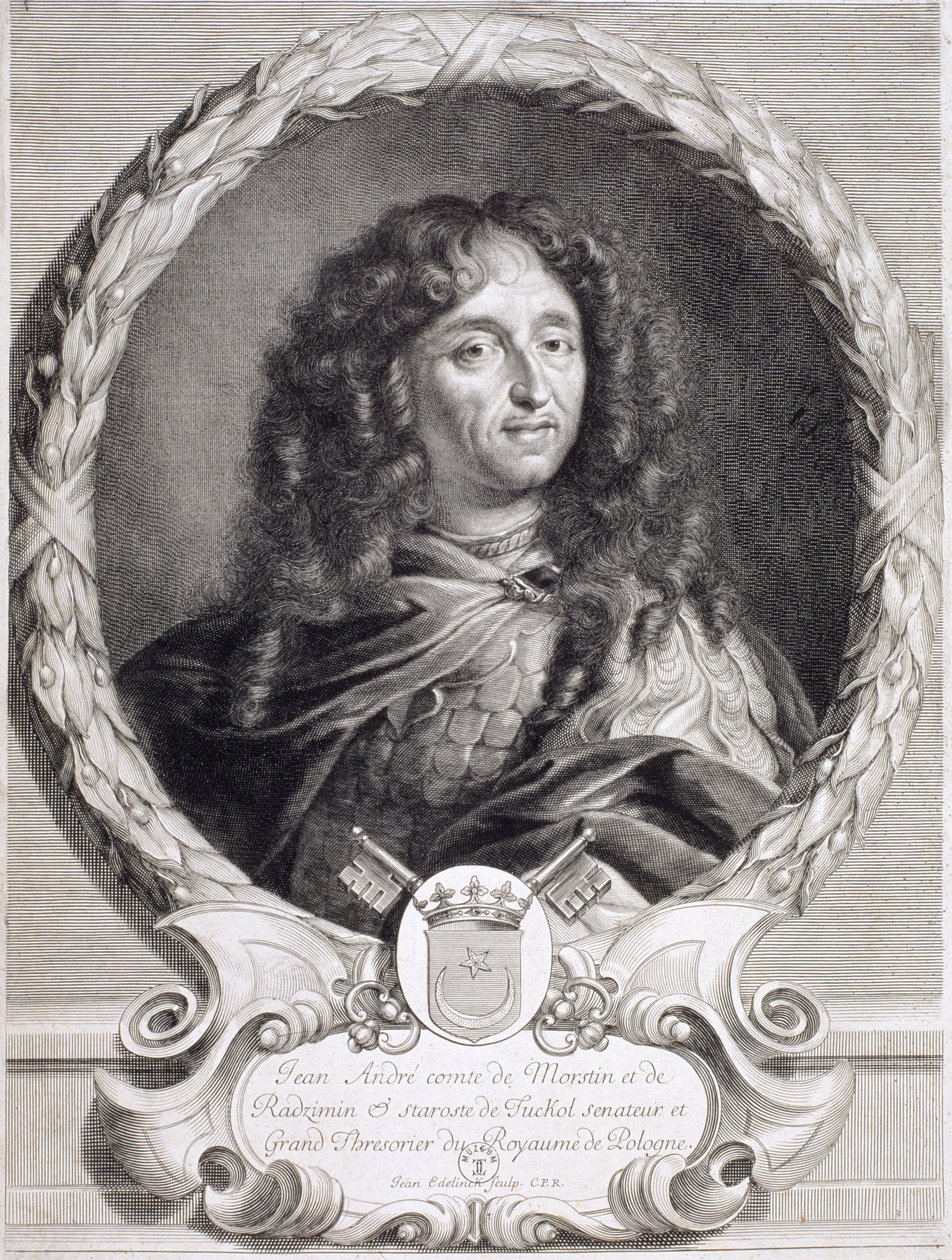 Jan Andrzej Morsztyn (1620-93) af Jean Edelinck