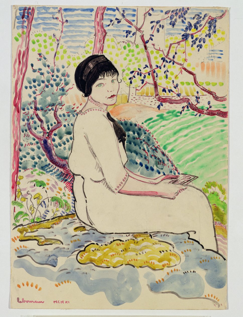 Brevet, 1911 af Jean Emile Laboureur