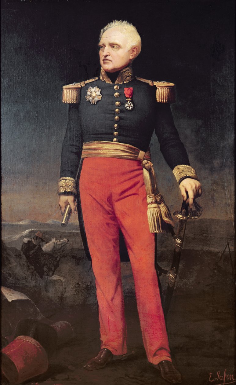 Marechal Bugeaud af Jean Emile Lafon