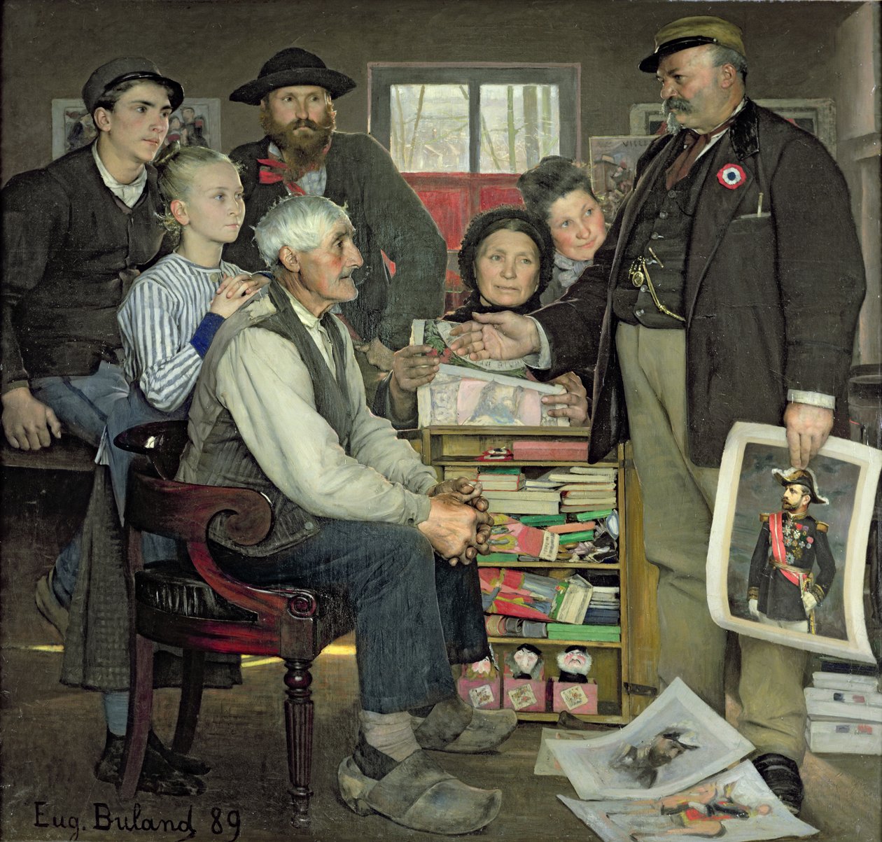 Propaganda, 1889 af Jean Eugene Buland