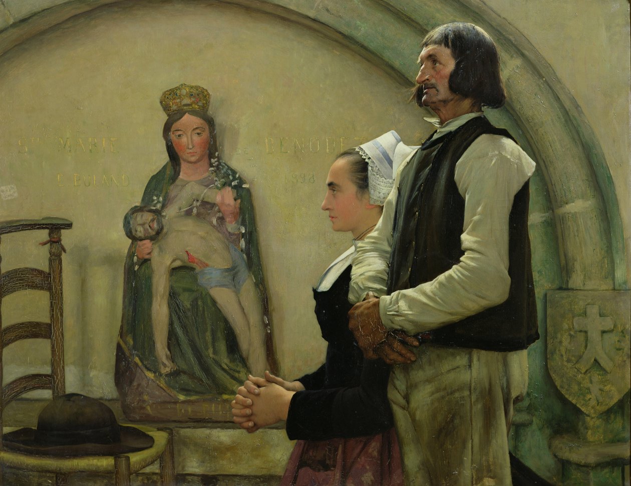 Besøg af Jomfruen af Benodet, 1898 af Jean Eugene Buland