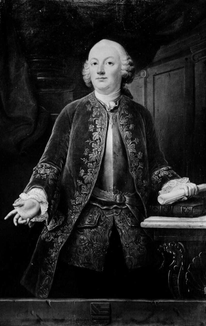 Portræt af Onno Zwier van Haren af Jean Fournier