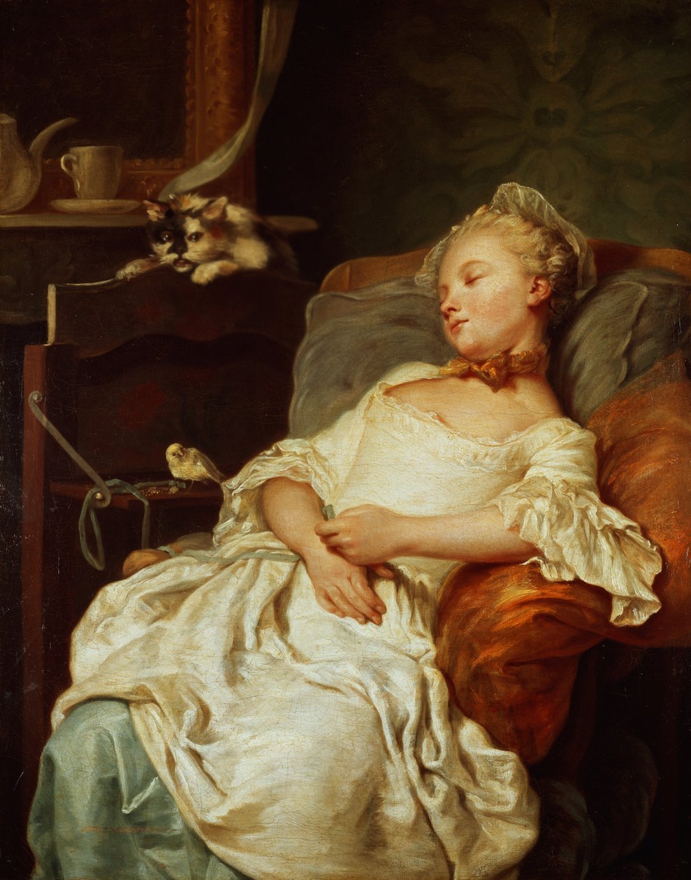 Den sovende, 1759 af Jean Francois Colson