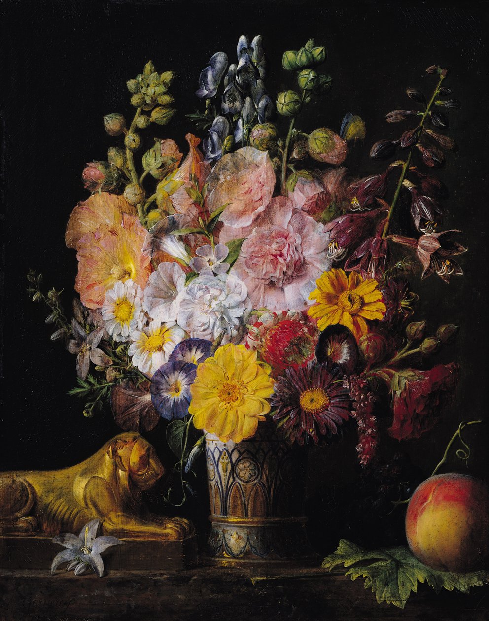Blomster af Jean Francois Garneray
