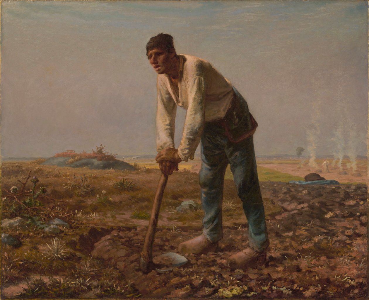 Manden med hakken af Jean Francois Millet