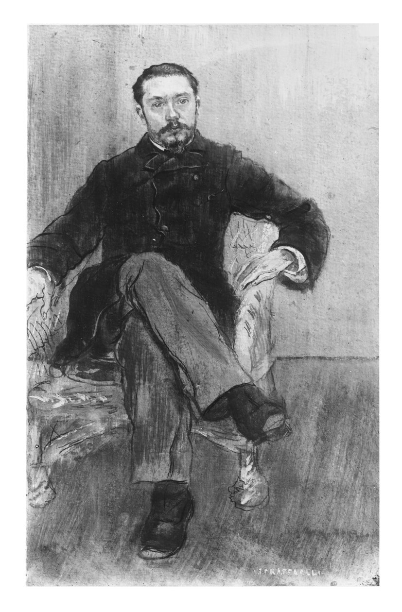 Gustave Geffroy, 1884 af Jean Francois Raffaelli