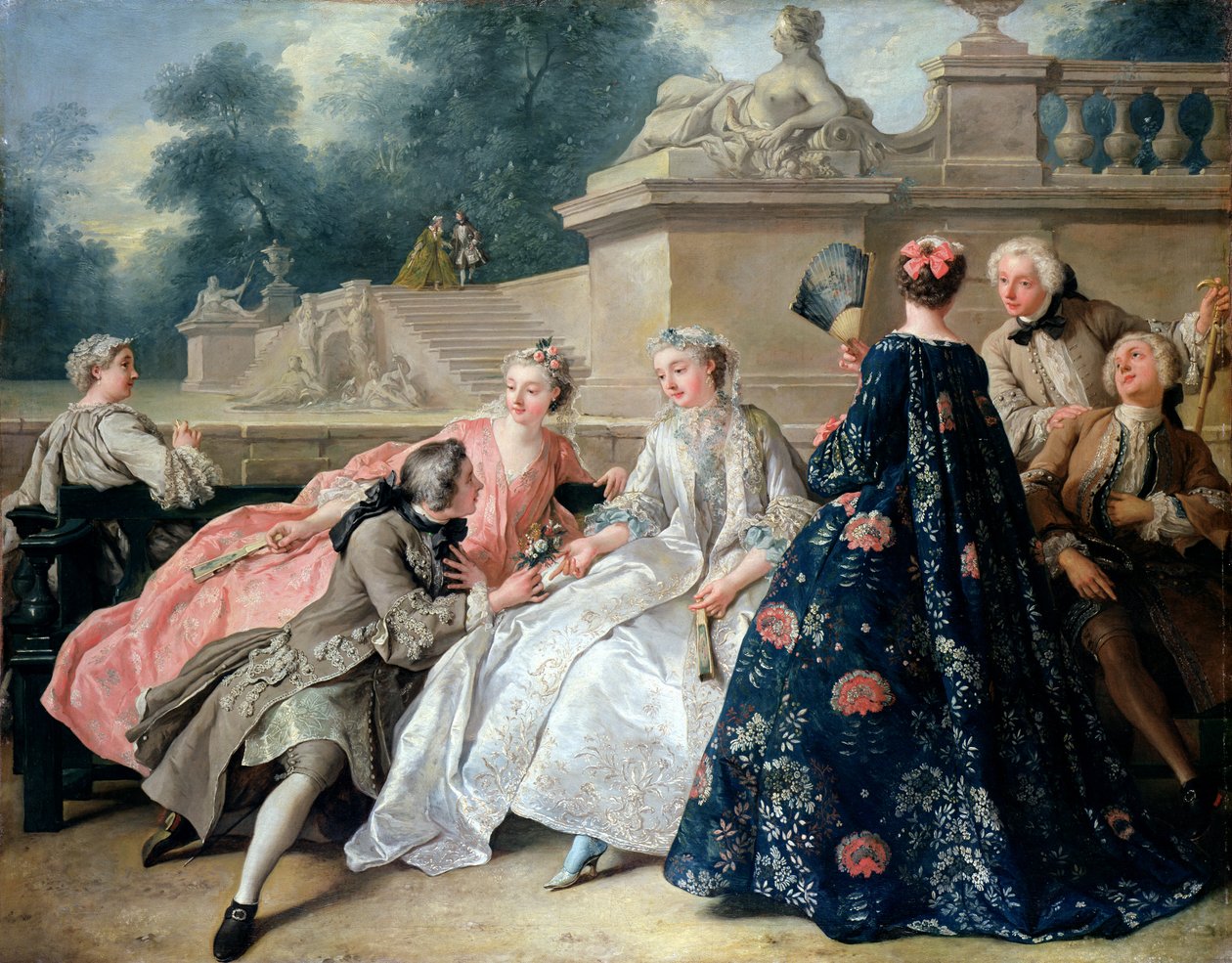 Kærlighedserklæring, 1731 af Jean François de Troy