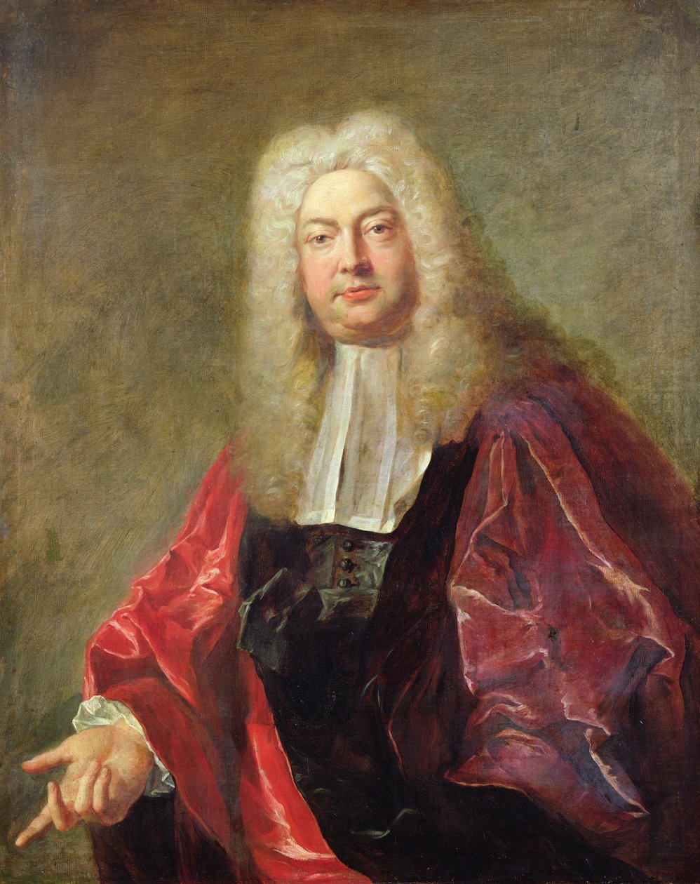 Jean Francois Bouquet, magistrat i Paris, 1724 af Jean François de Troy