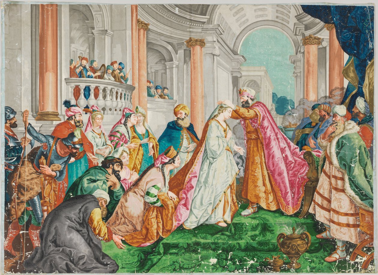Kroningen af ​​Ester af Jean François de Troy