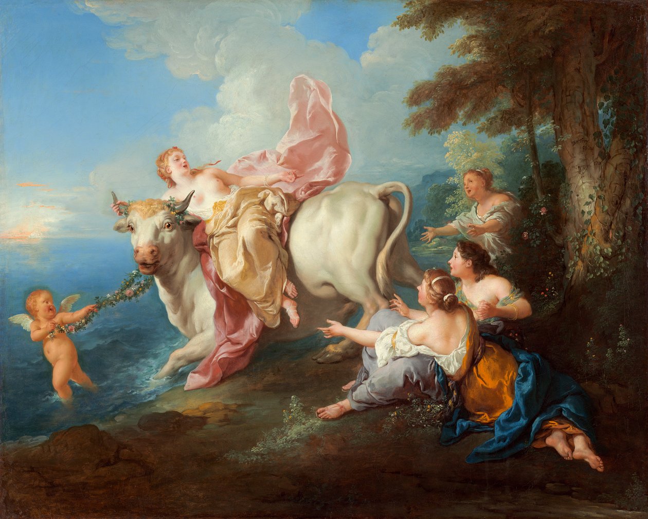 Bortførelsen af Europa af Jean François de Troy