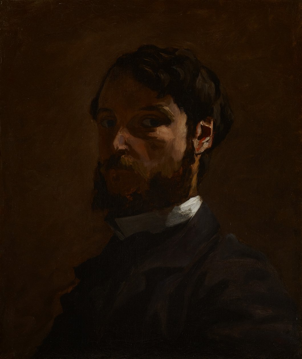 Selvportræt, 1867-68 af Jean Frederic Bazille