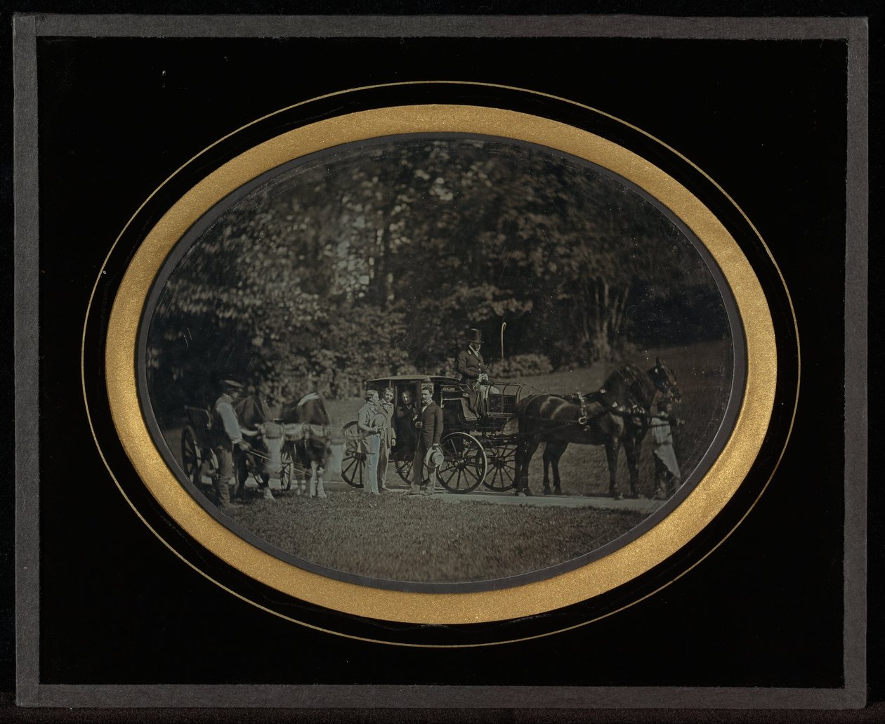 Vejside Scene af Jean Gabriel Eynard