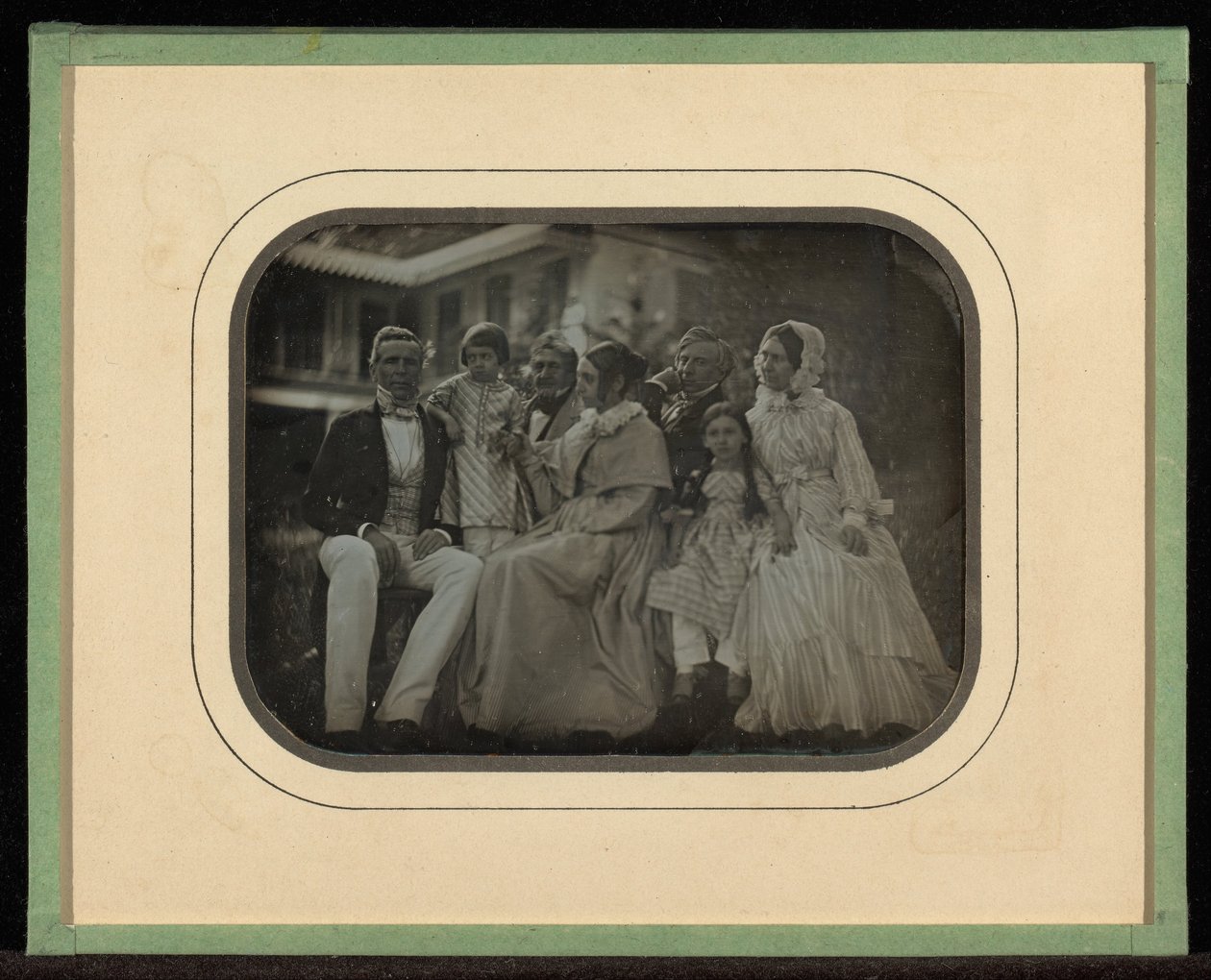 Syv medlemmer af familien Eynard af Jean Gabriel Eynard