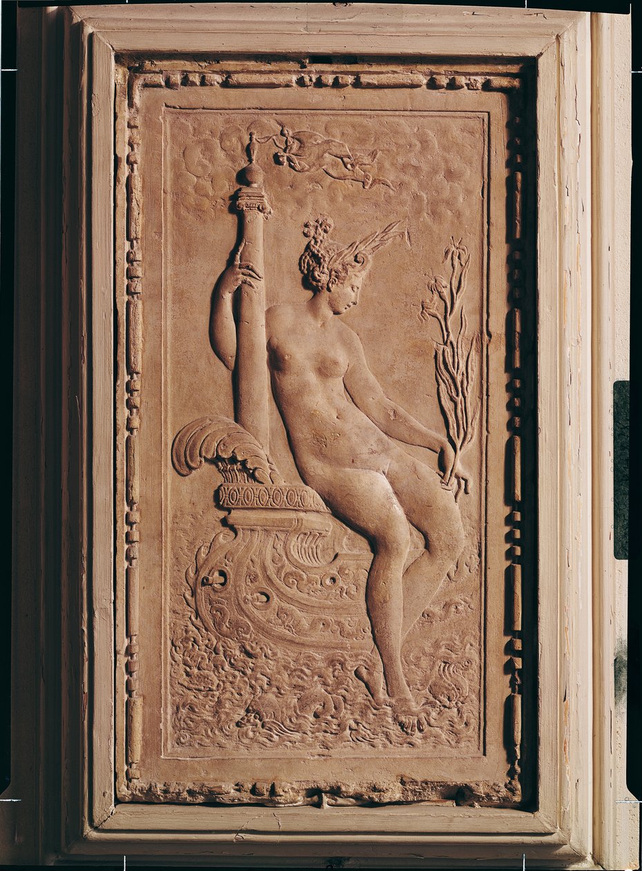Seinen nymfe, 1547-49 af Jean Goujon