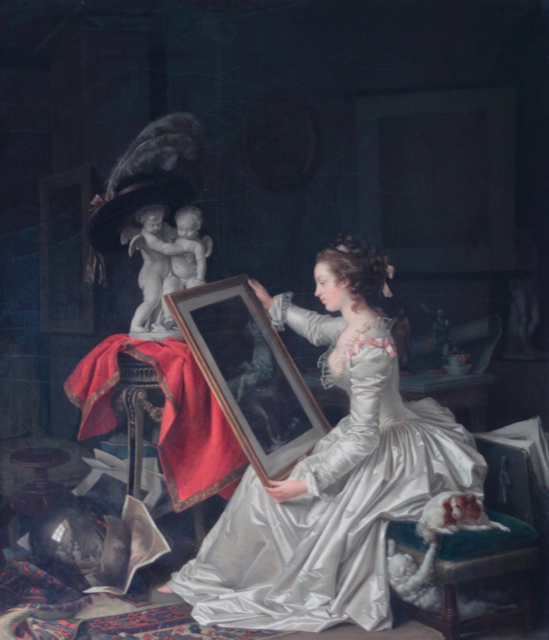 Den interessante studerende af Jean Honore Fragonard