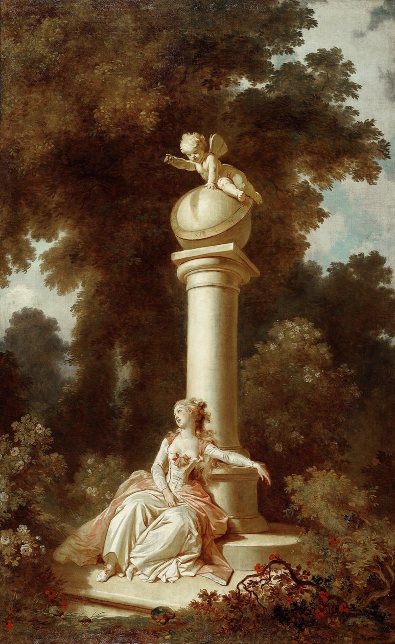 Reverie af Jean-Honore Fragonard