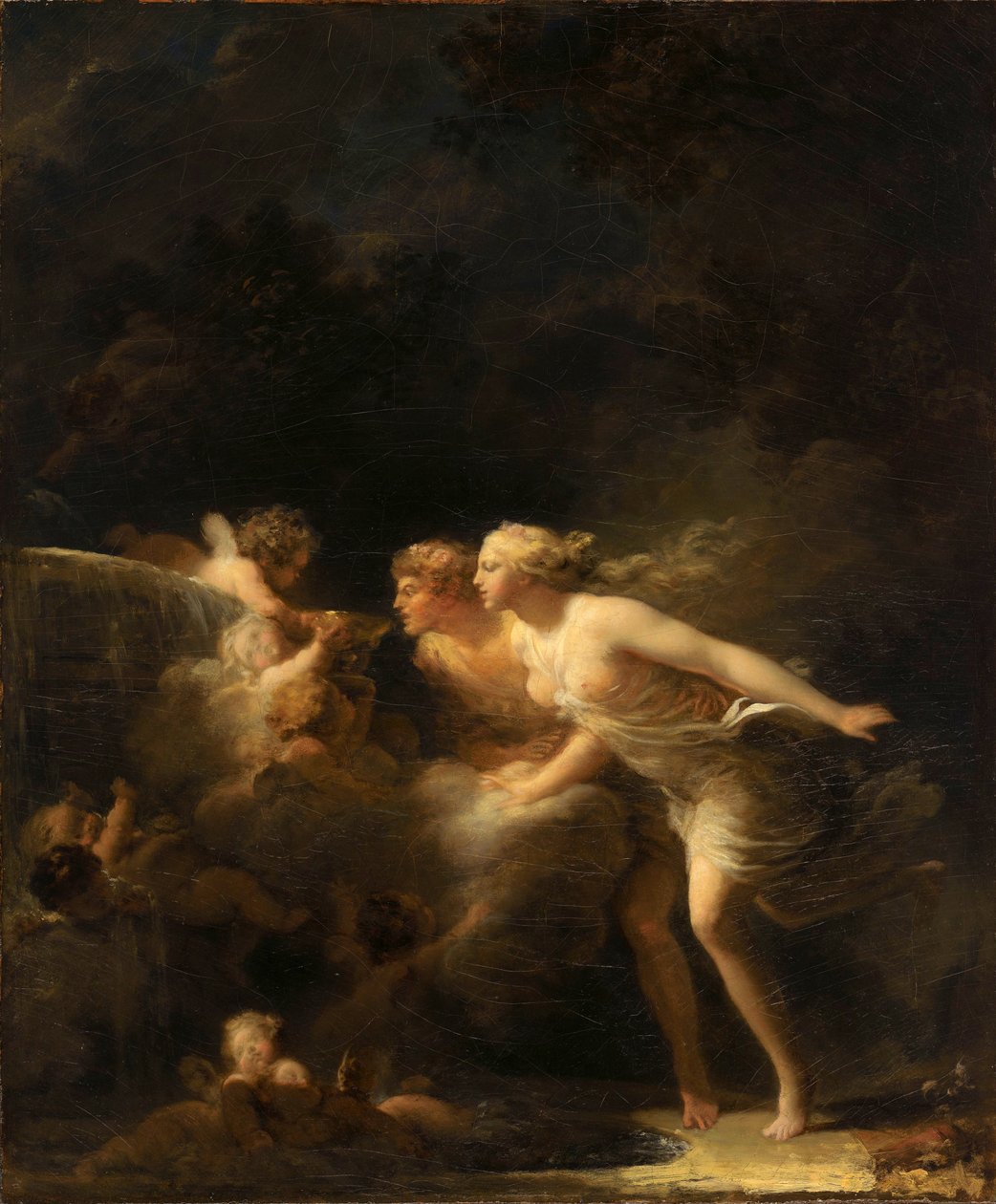 Kærlighedens springvand af Jean Honore Fragonard