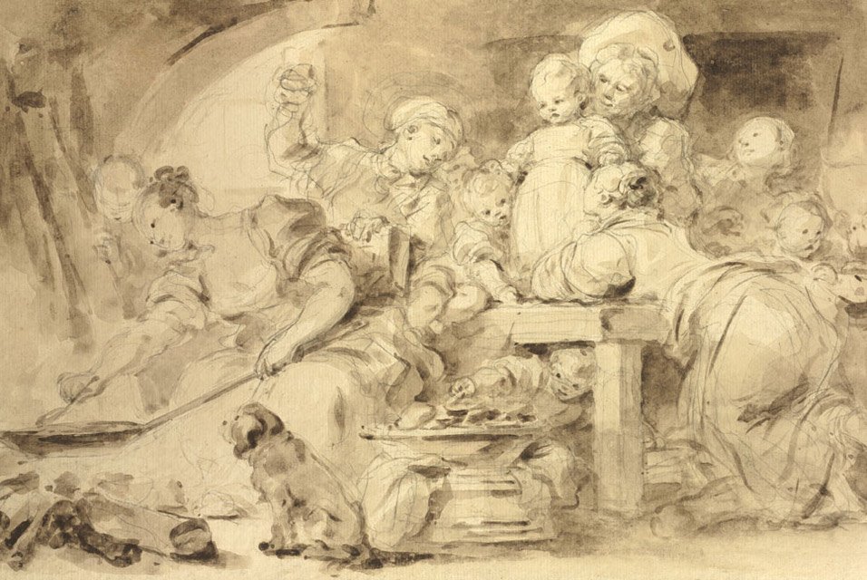 Pandekagebageren af Jean Honore Fragonard
