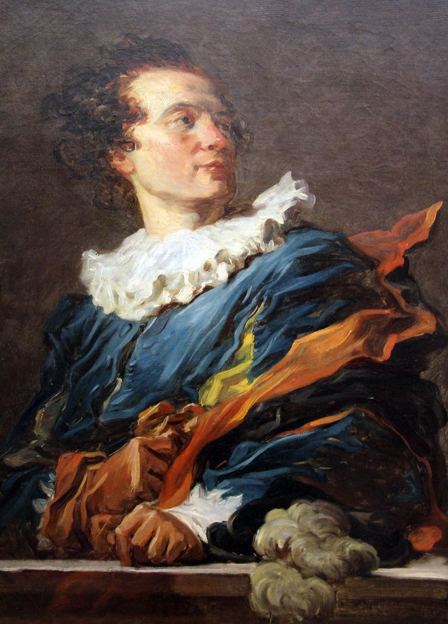 portræt af den hellige abbed af Jean Honore Fragonard