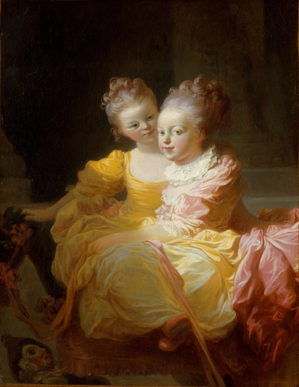de to søstre af Jean Honore Fragonard