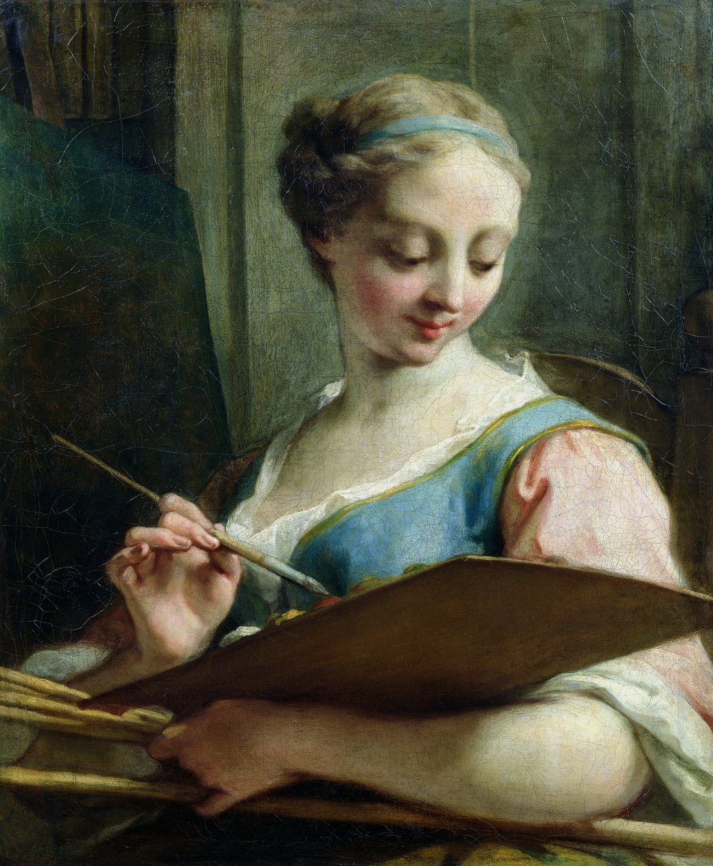 Allegori af maleri af Jean Bernard Restout
