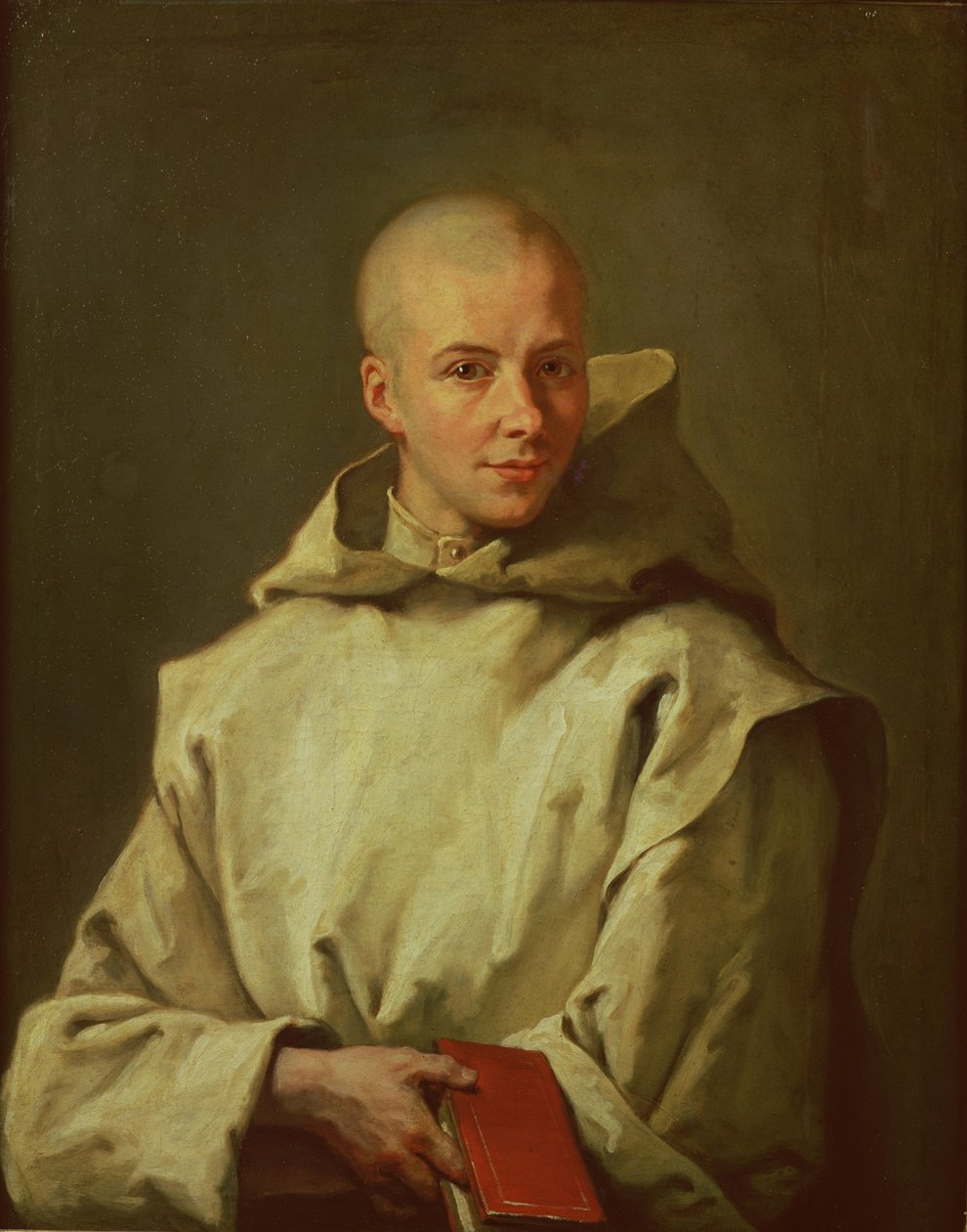 Portræt af Dom Baudouin du Basset af Gaillon, 1716 af Jean Bernard Restout