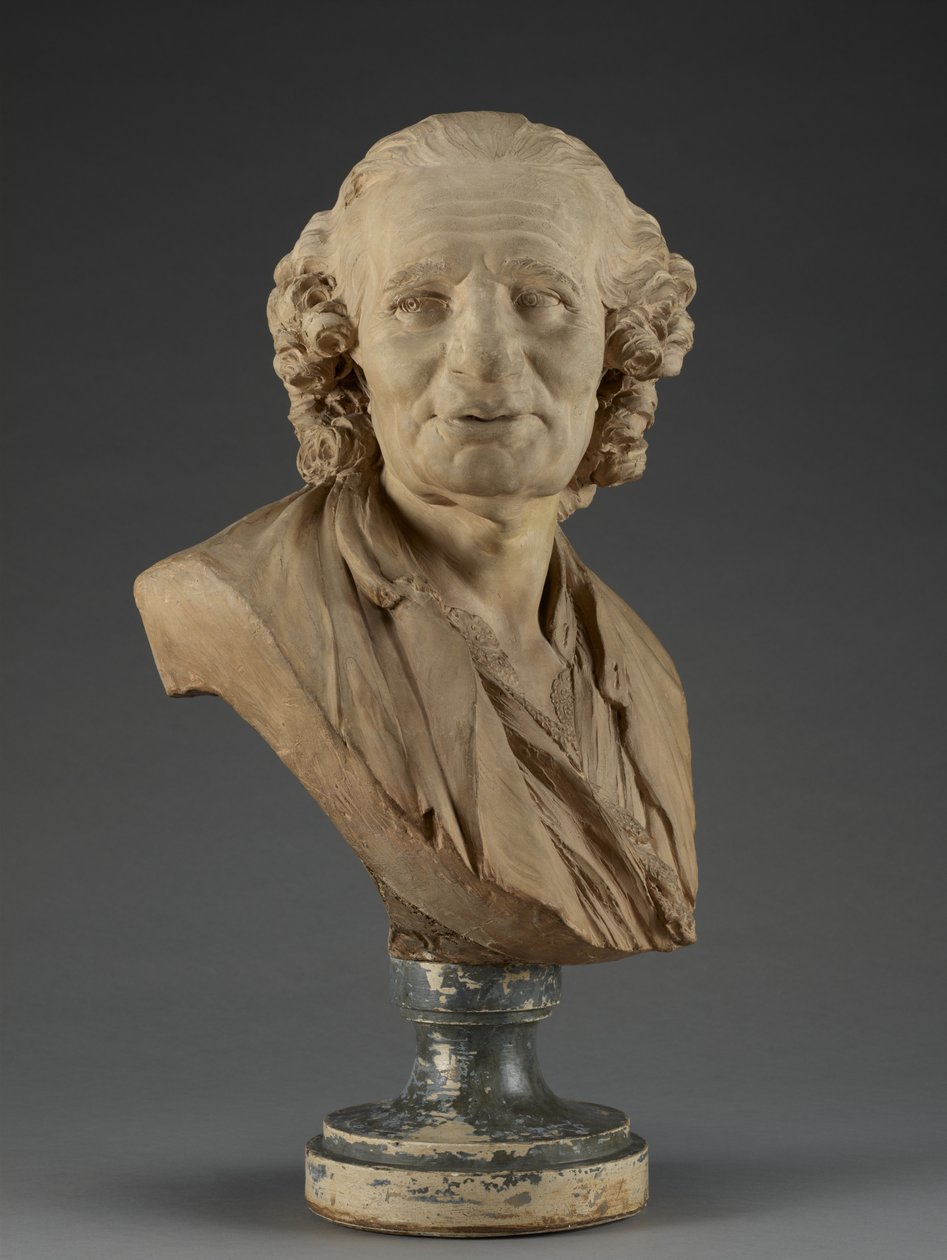 Buste af Alexis-Jean-Eustache Taitbout, 1762 (terracotta på gipssocle) af Jean Jacques Caffieri