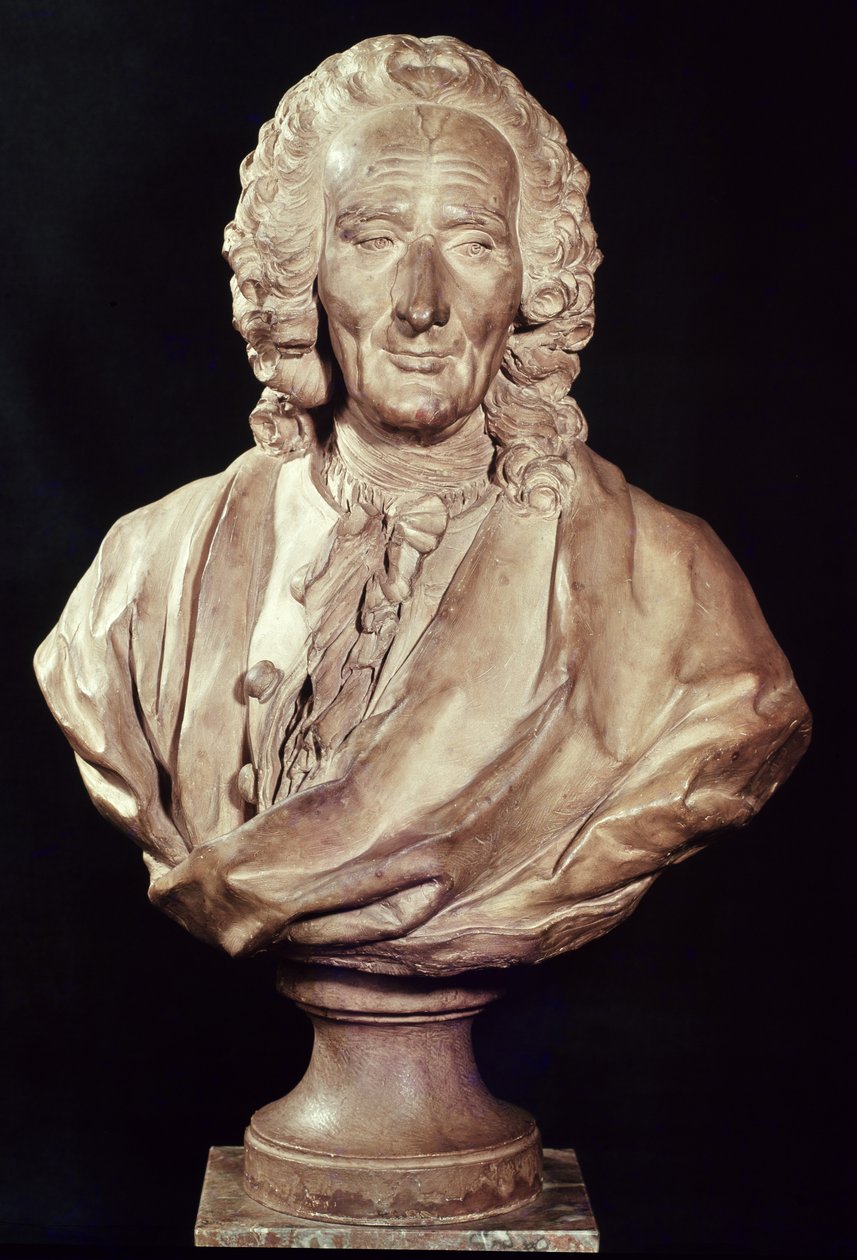 Buste af Jean-Philippe Rameau (1683-1764) 1760 af Jean Jacques Caffieri