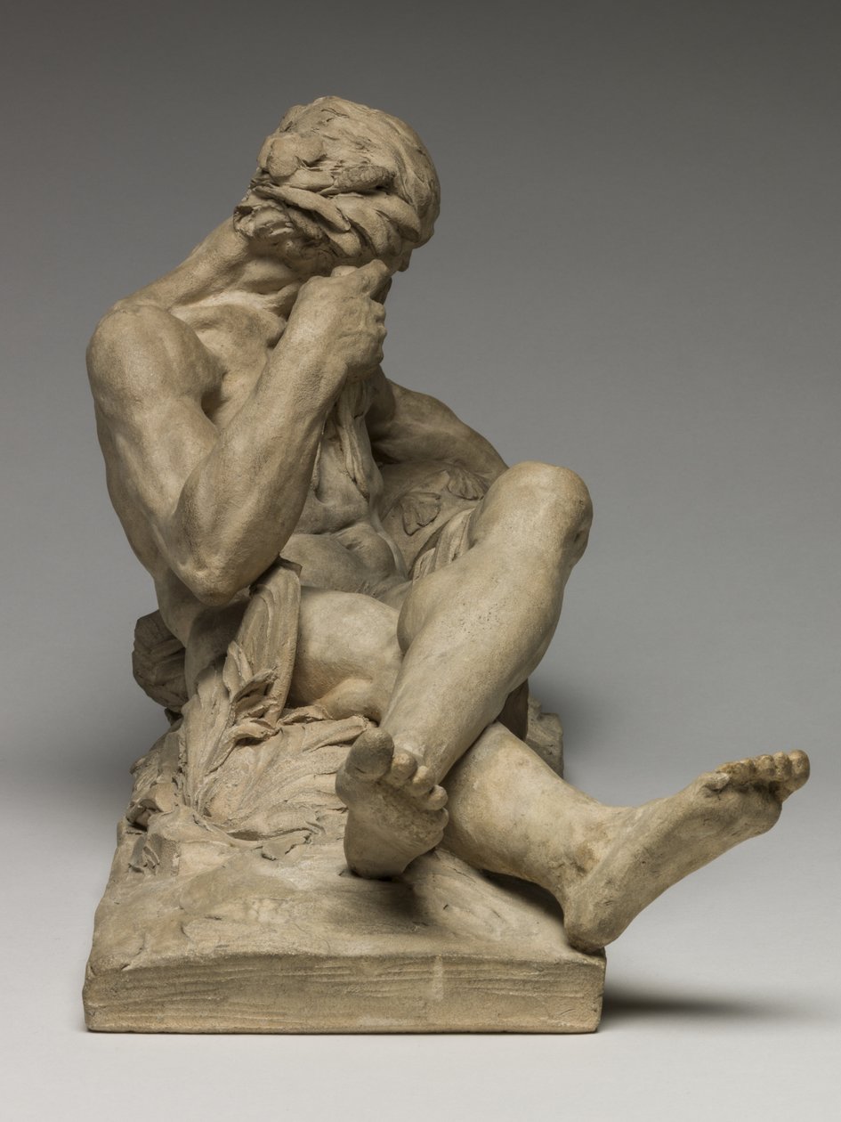 Flodgud, 1755 (terracotta) af Jean Jacques Caffieri