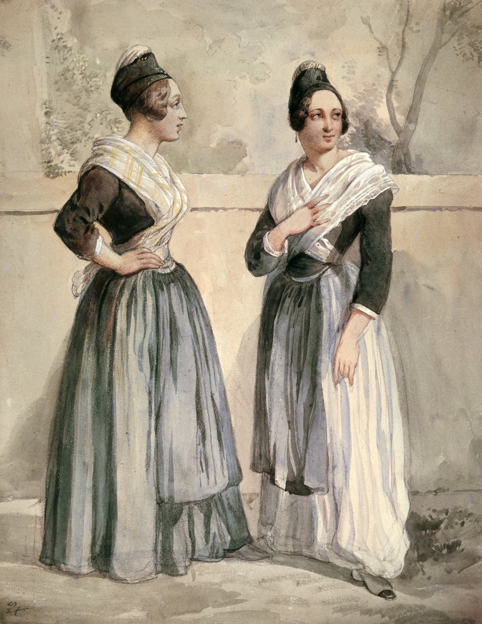 Indbyggere i Arles i Daudets og Bizets tid af Jean Joseph Bonaventure Laurens