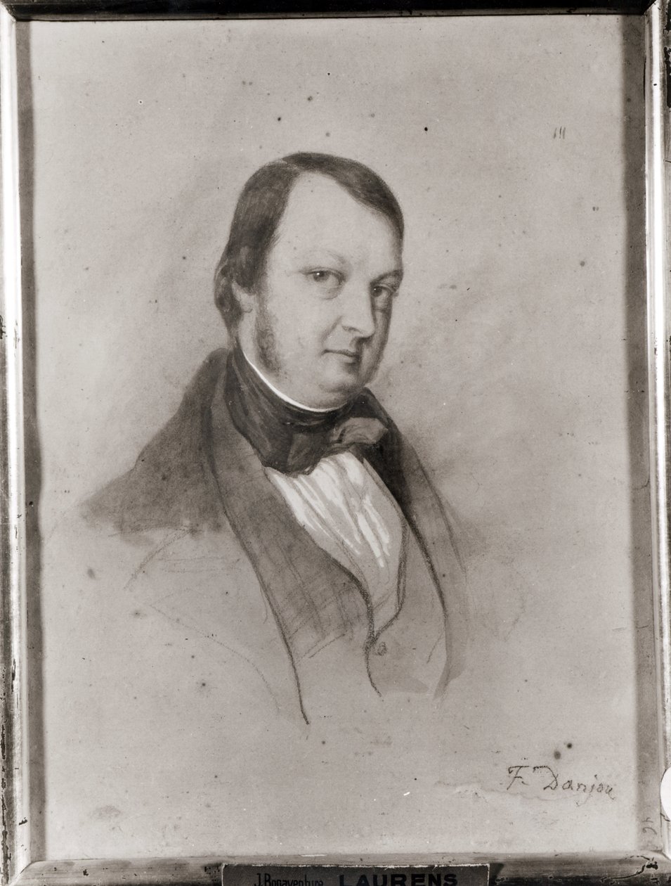 Portræt af Frederic Chopin (1810-49) af Jean Joseph Bonaventure Laurens