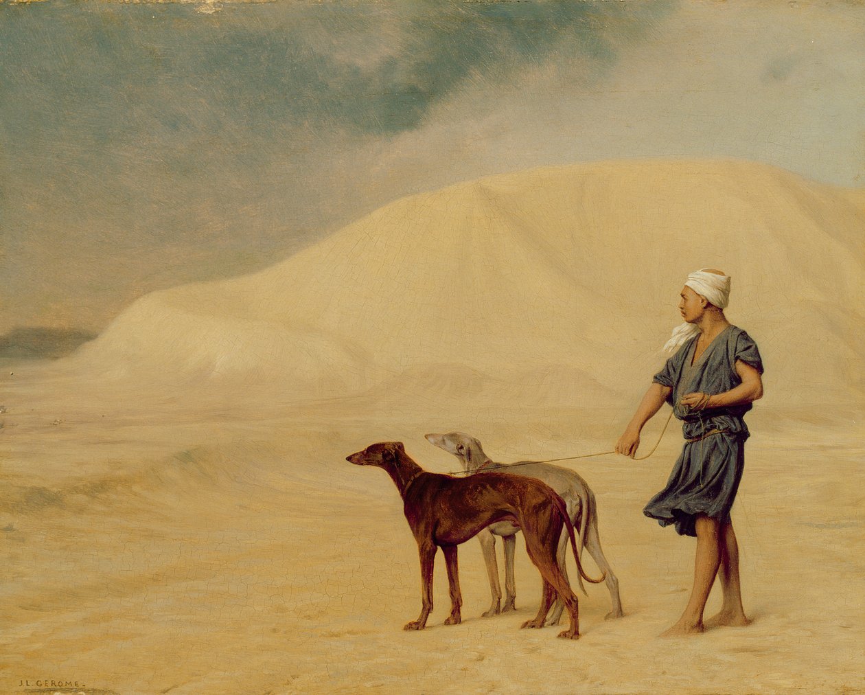 I ørkenen af Jean Leon Gerome