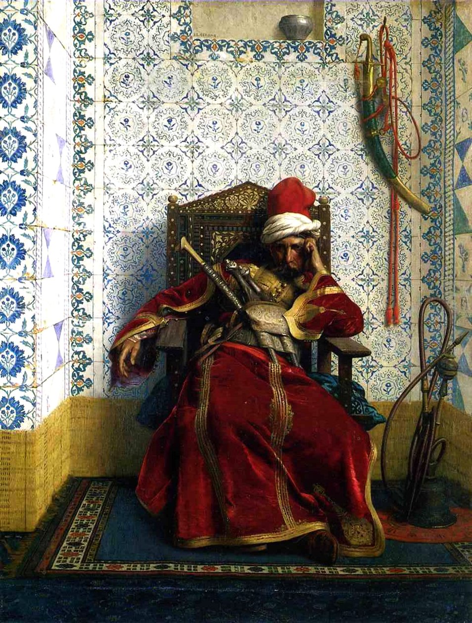 Markos Votsaris, 1874 af Jean Leon Gerome