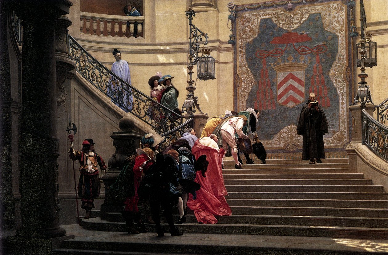 Magt bag tronen af Jean Leon Gerome