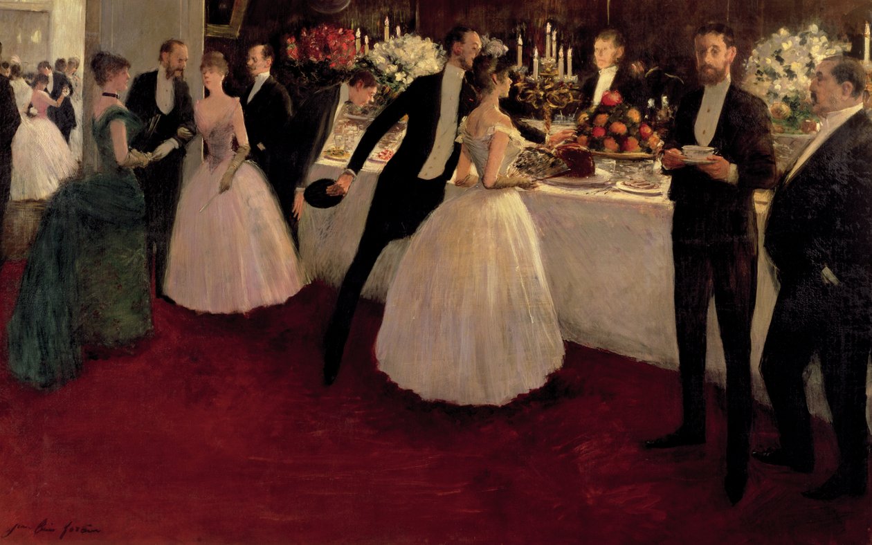 Buffet, 1884 af Jean Louis Forain
