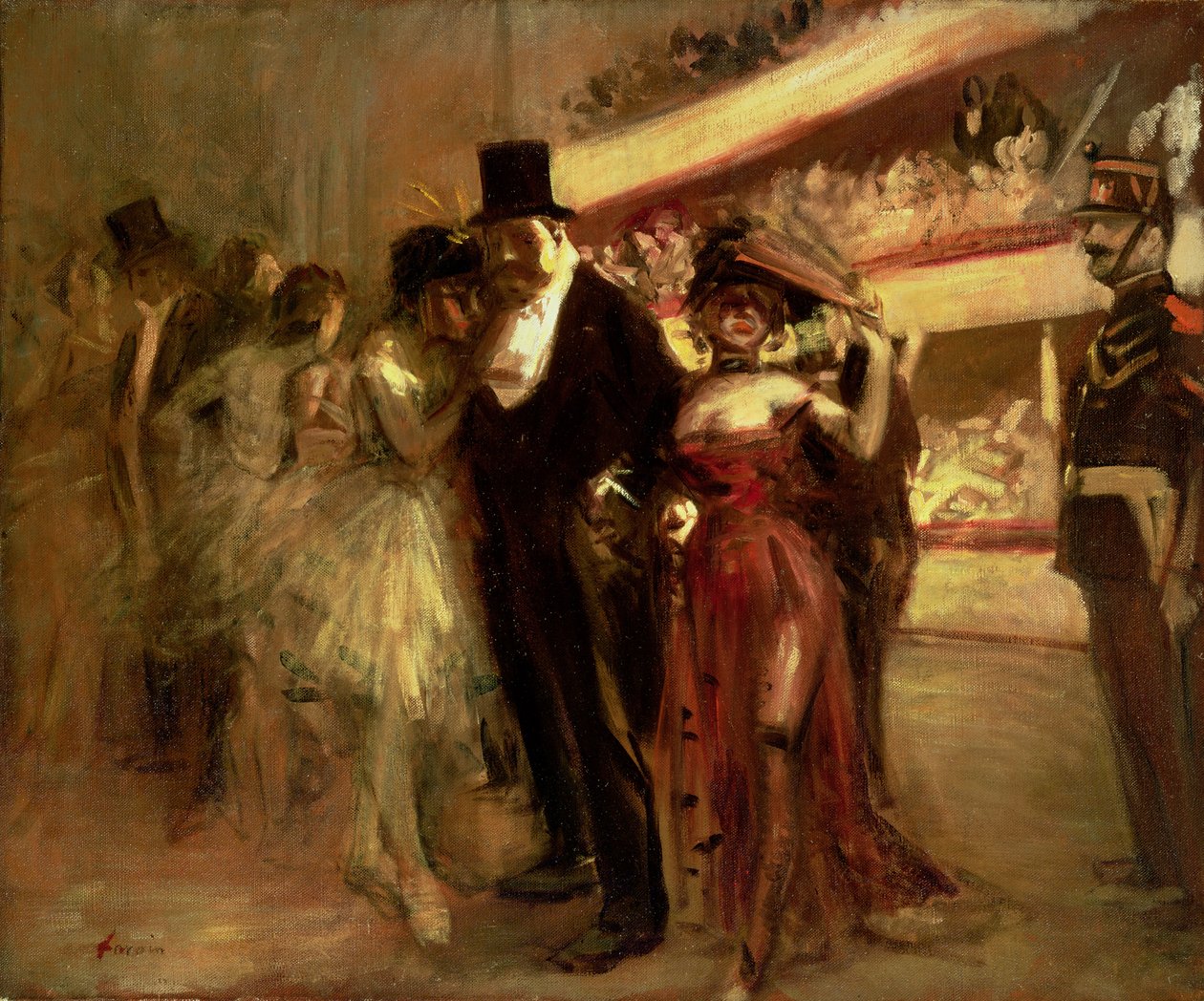 Operascenen af Jean Louis Forain