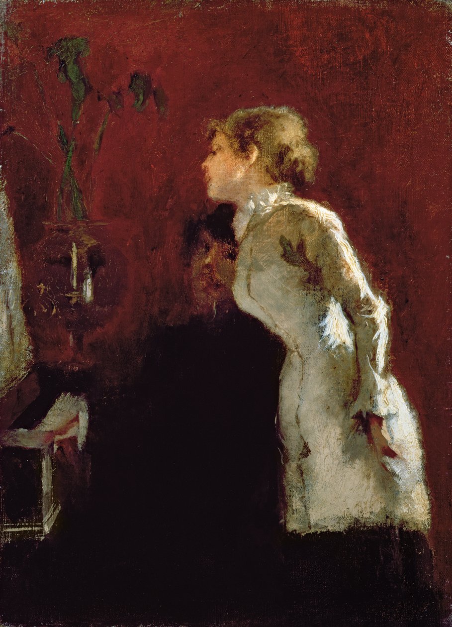 Klaverundervisningen af Jean Louis Forain