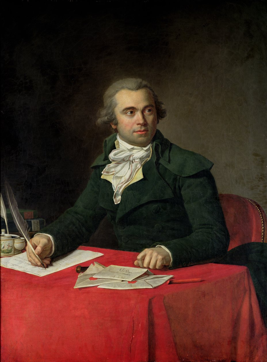 Jules-Francois Pare (d. 1819) 1793 af Jean Louis Laneuville