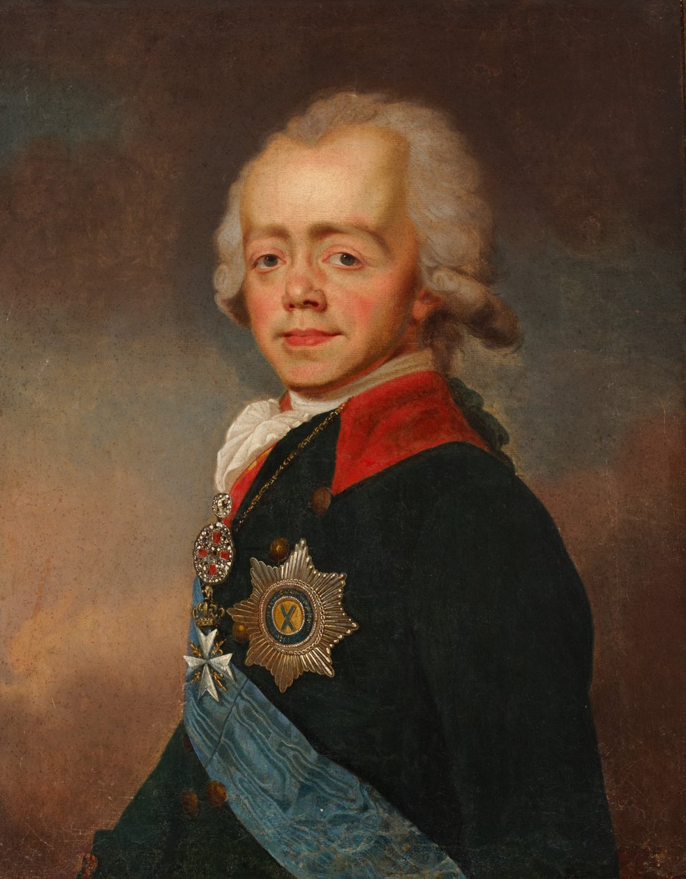 Tzar Paul I, ca. 1800 af Jean Louis Voille