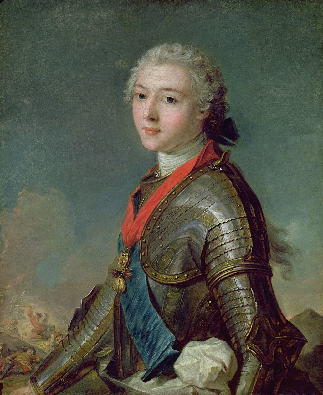 Louis Jean Marie de Bourbon (1725-93) Hertug af Penthievre, 1743 af Jean Marc Nattier