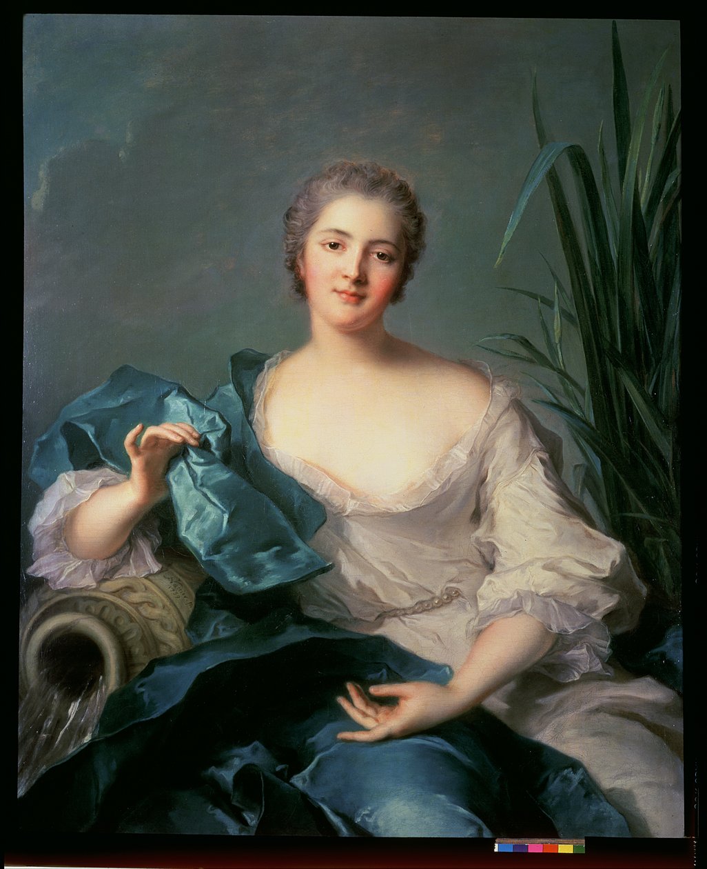 Madame Marie-Henriette Berthelot de Pleneuf af Jean Marc Nattier
