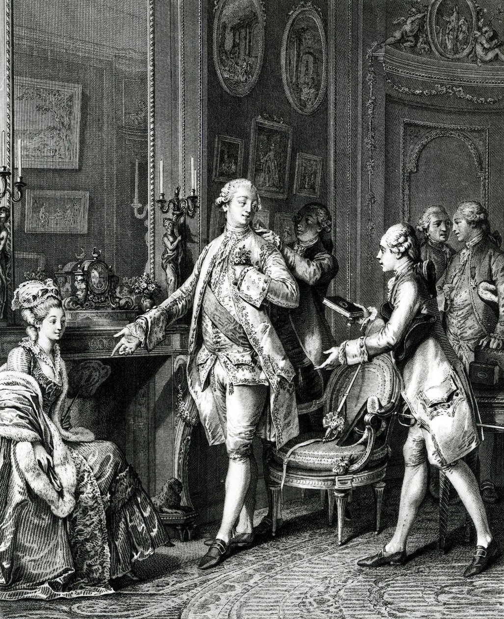 Det store toilet, ca.1780 af Jean Michel the Younger Moreau