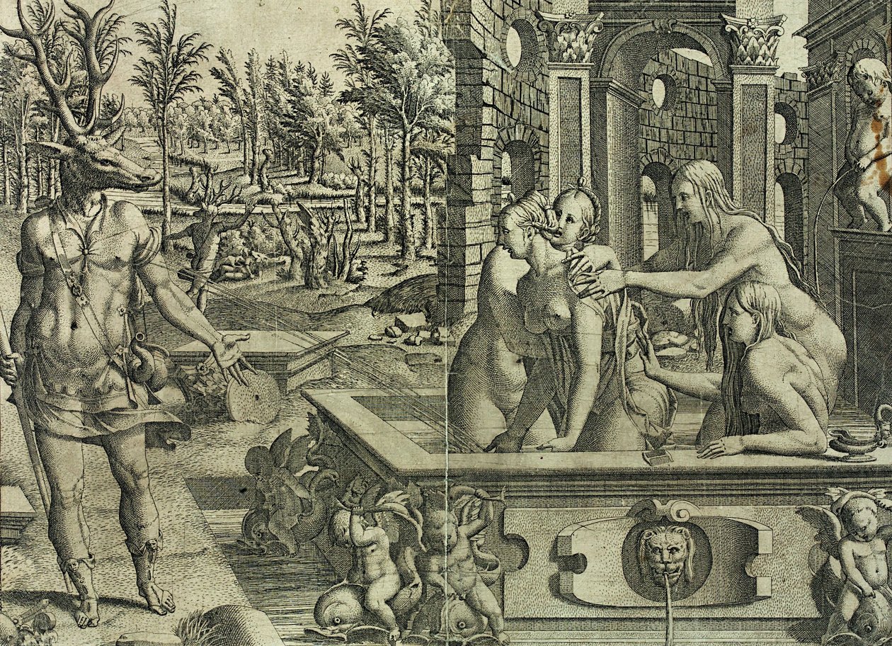 Forvandlingen af Actaeon af Jean Mignon