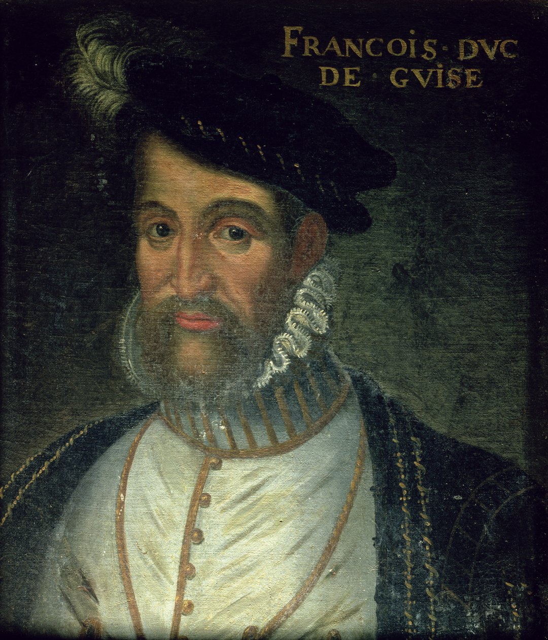 Portræt af Francois, 2. hertug Guise (1519-63) fransk soldat og statsmand af Jean Laurent Mosnier