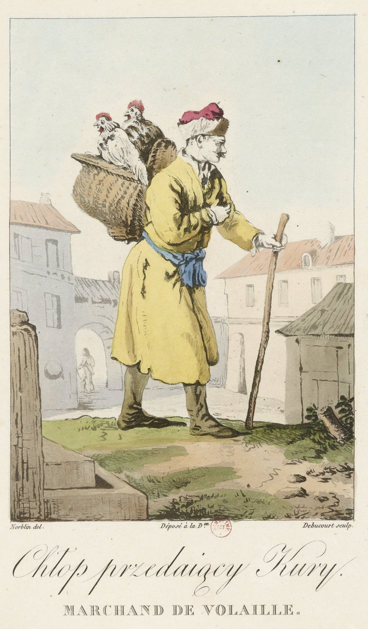 Norblin - Marchand de volaille af Jean Pierre Norblin de La Gourdaine