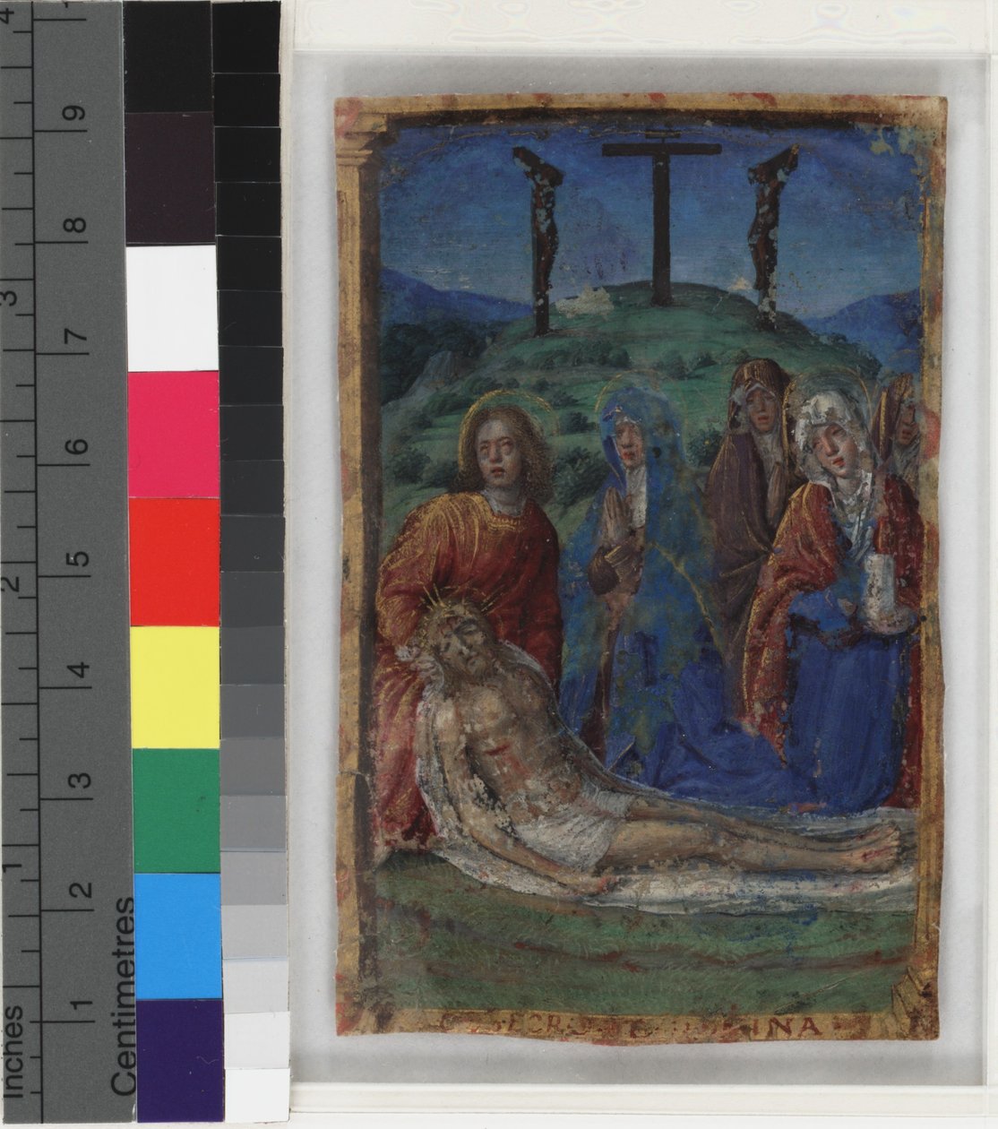 Kristi klagesang, ca. 1495 af Jean Poyer