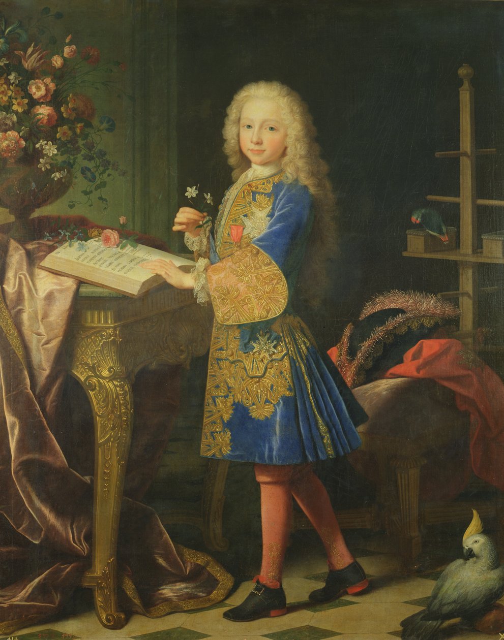 Karl III (1716-88) som barn, 1725-35 af Jean Ranc