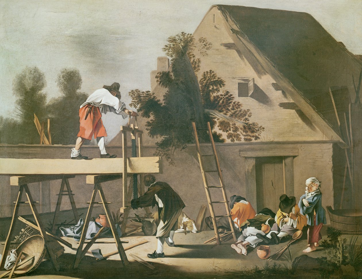 The Sawyers, 1692 af Jean Tassel