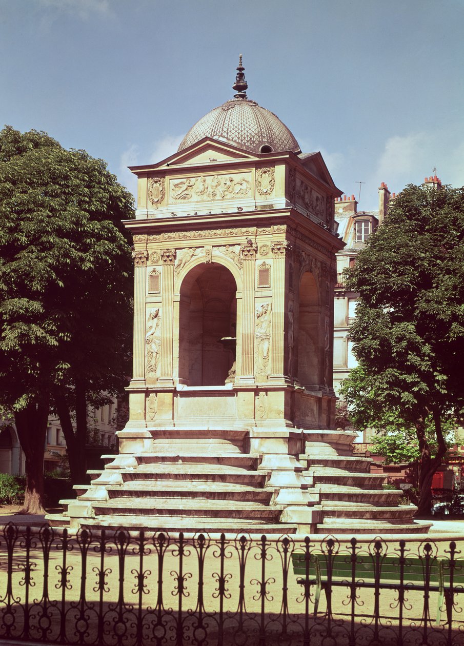 The Fountain of the Innocents, ca. 1550 af Jean Goujon